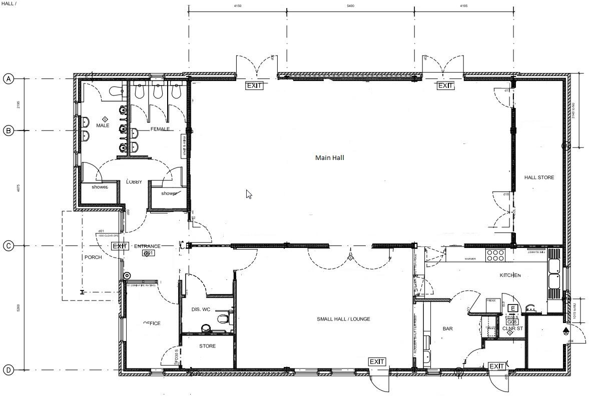 Building floorplan